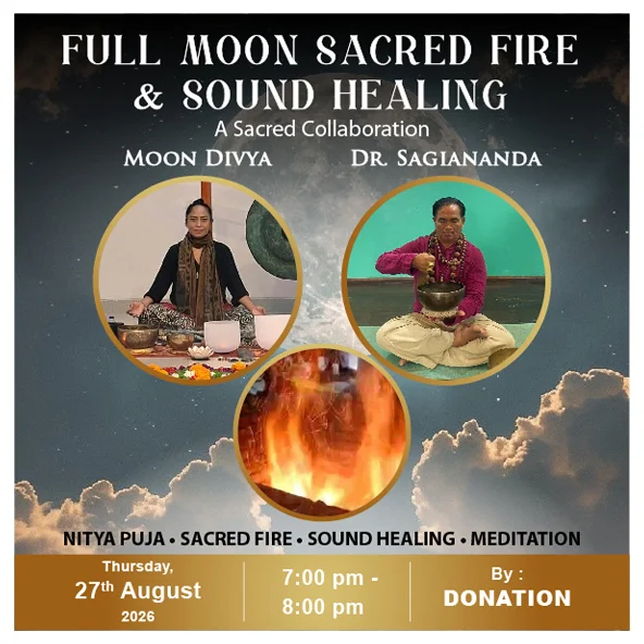 Full Moon Sacred Fire & Sound Healing
